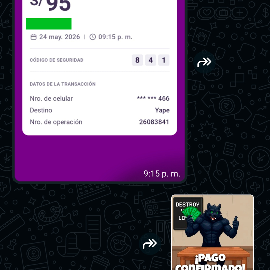 Pedido entregado